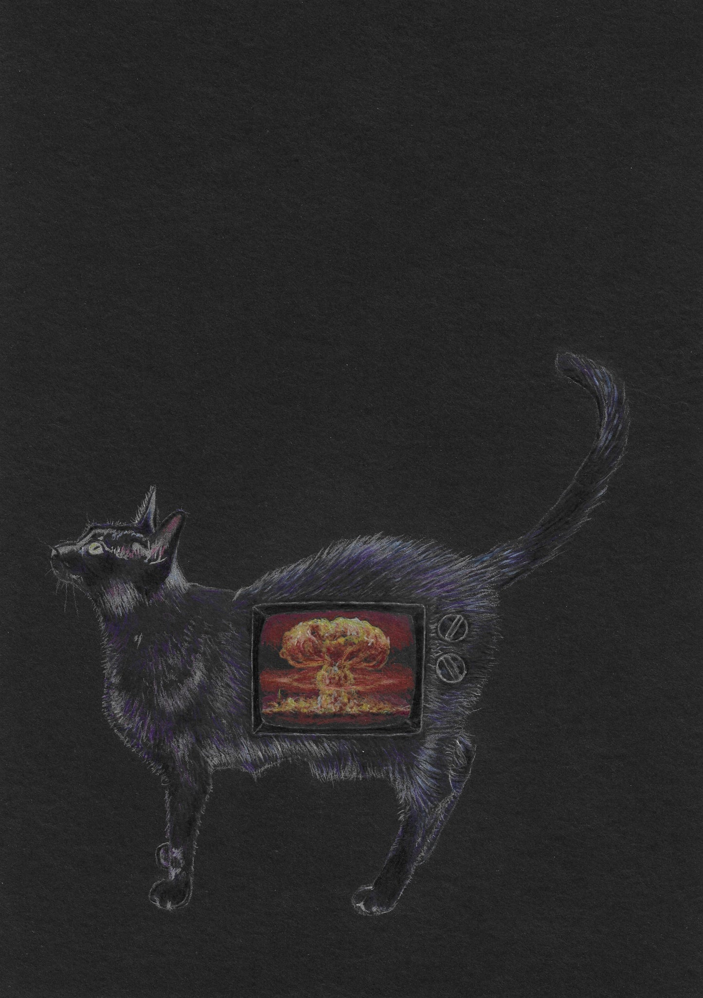 "WarCat" Archival Print