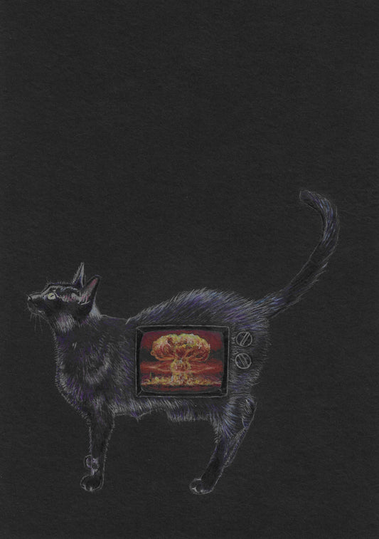 "WarCat" Archival Print